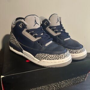 Air Jordan 3 GS 6y Midnight Navy